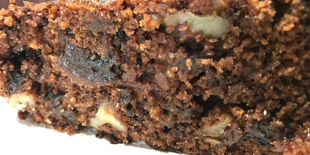 Torta de ciruela con harina integral